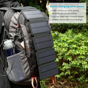 Portable Solar Panel for Charging Outdoors E Electronics