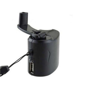 EDC USB Phone Emergency Charger For Camping Hiking Outdoor Sports Hand Crank Travel Charger camping equipment Survival Tools E Electronics