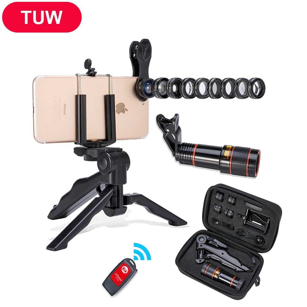 Phone Stand & Camera Kit for iphone xiaomi android phone E Electronics
