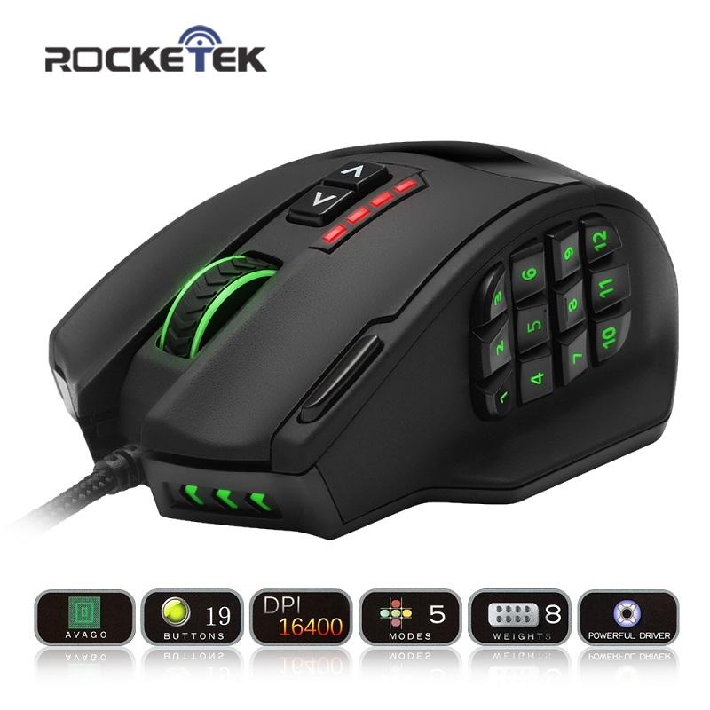 Rocketek USB Gaming Mouse E Electronics