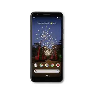 Google - Pixel 3a with 64GB Memory Cell Phone (Unlocked) - Just Black - G020G E Electronics