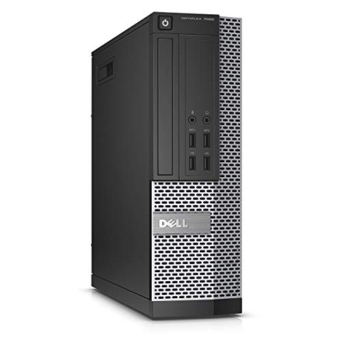 Dell Optiplex 7020 Small Form Desktop, Quad Core i7 4770 3.4Ghz, 16GB DDR3 RAM, 480GB SSD Hard Drive, DVD-RW, Windows 10 Pro (Renewed): Computers & Accessories E Electronics