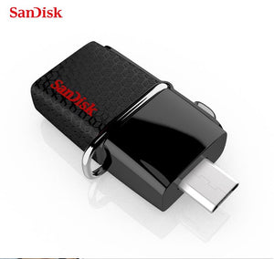 SanDisk Ultra Dual OTG USB 3.0 Flash Drive16gb 32gb 64gb 128gb E Electronics