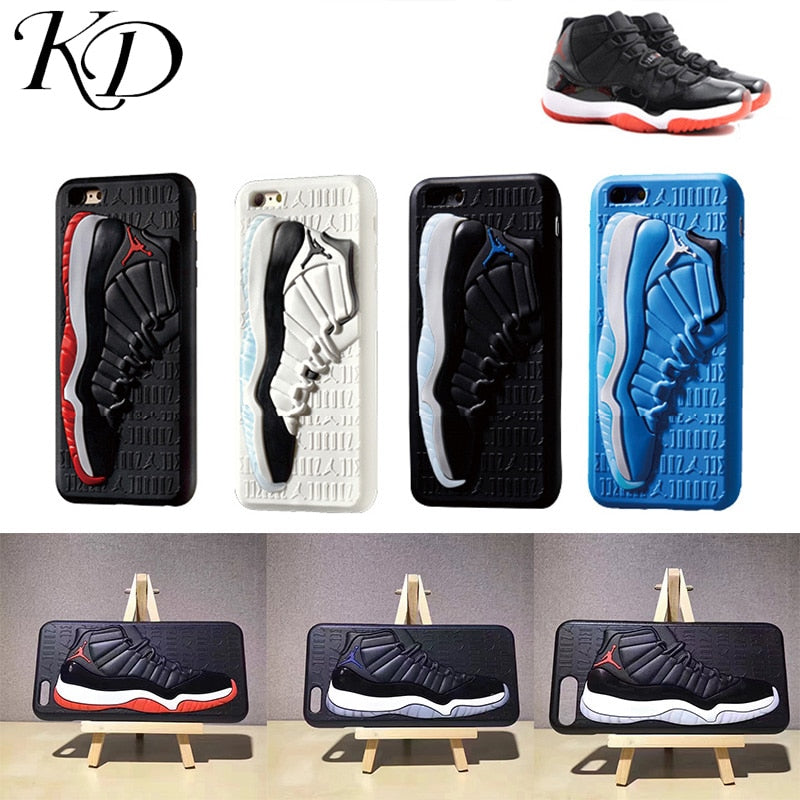 Tide NBA Sport 3D Basketball Shoes for iphone 6 6S 7 8 Plus X 10 XS XR MAX E Electronics