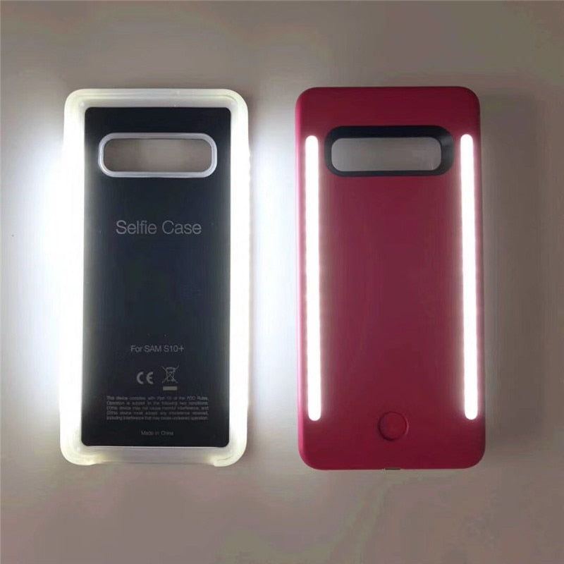Light Up Selfie Case For Samsung S10  s8 s9 s10 plus E Electronics
