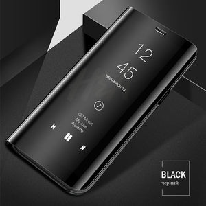 Luxury Smart Mirror Flip Phone Case For Samsung Galaxy S10E S10 S9 S8 Plus Cover E Electronics