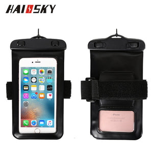 6.0 Universal Waterproof Phone Case Arm Band Bag For iPhone X XS Max 6 7 8 E Electronics