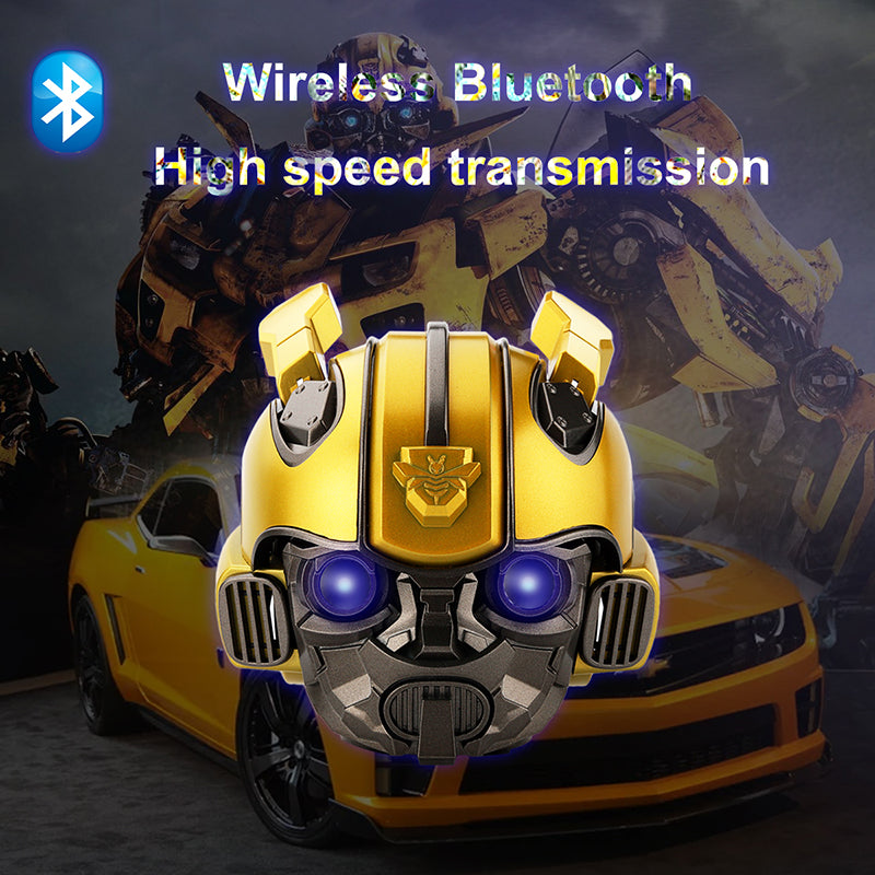 Transformers Bumblebee Helmet Wireless Bluetooth 5.0 Speaker With Fm Radio Support Usb Mp3 TF for Kids E Electronics