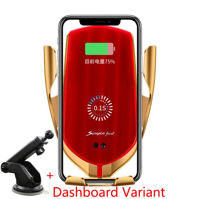 Car Wireless Charger Holder for iPhone X XS XR 8 Plus E Electronics