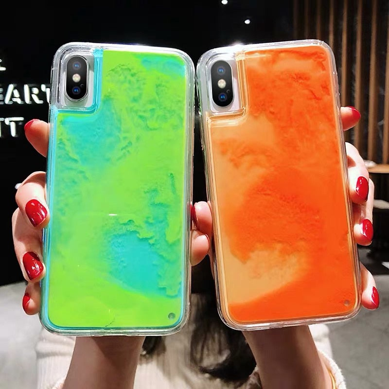 Dynamic Liquid Quicksand For iPhone 6 6S 7 8 Plus X XR XS Max E Electronics