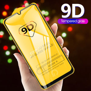 9D Curved Tempered Glass For Samsung Galaxy A30 A50 A10 M10 M20 M30 E Electronics