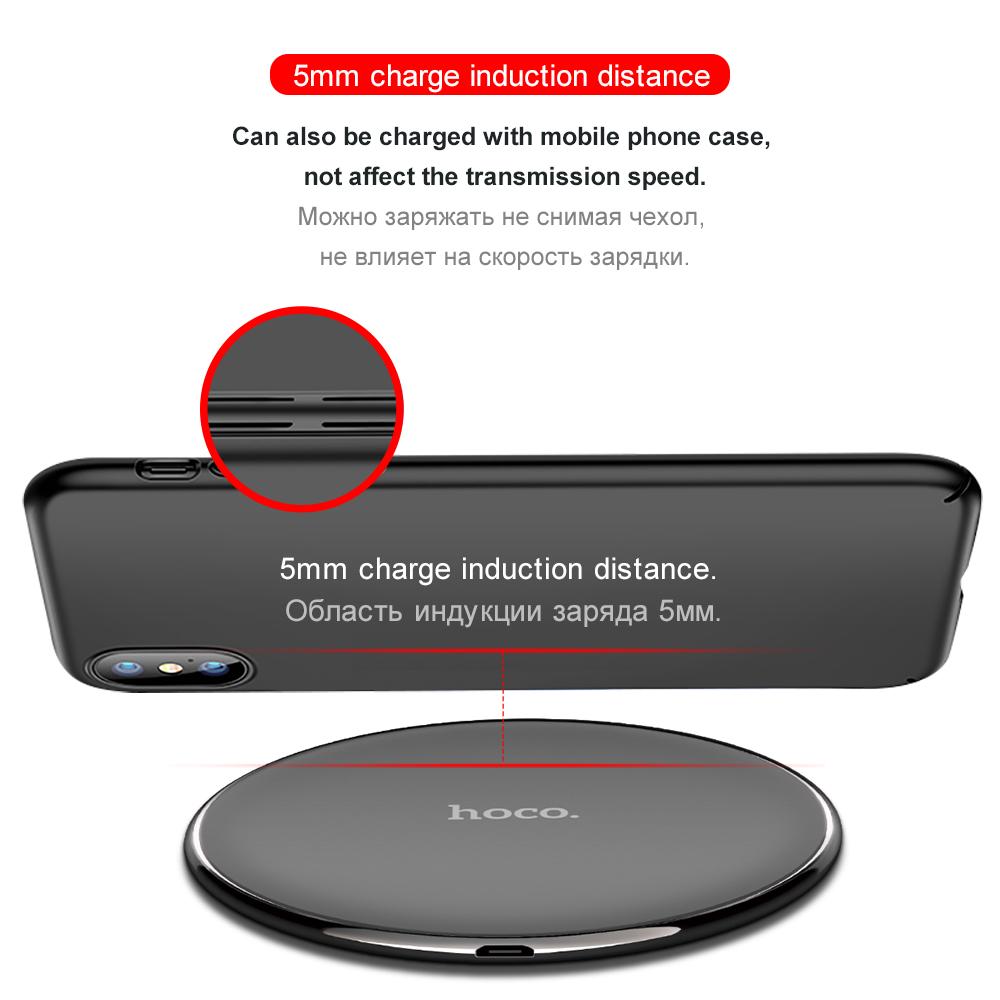 Portable QI Wireless Charging Charger for iPhone X 8 Samsung Galaxy S8 S7 E Electronics